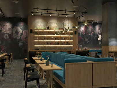 opremanje restorana i kafića - Allure Decor Design